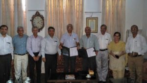 An MOU was signed between Savitribai Phule Pune University and Ela Foundation.